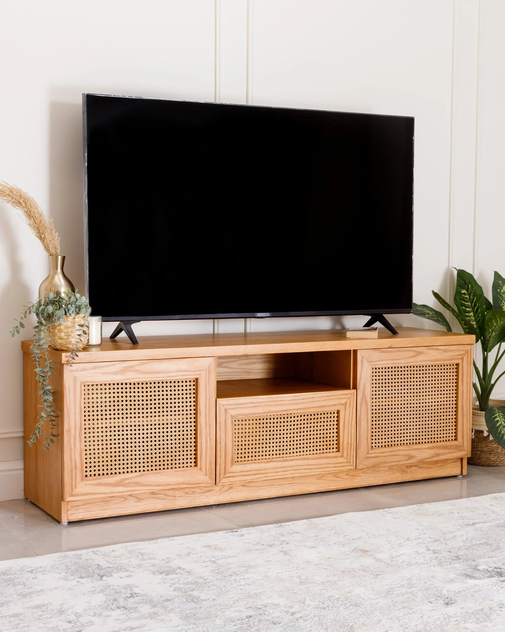 Rattan TV Unit Wasilaah UAE